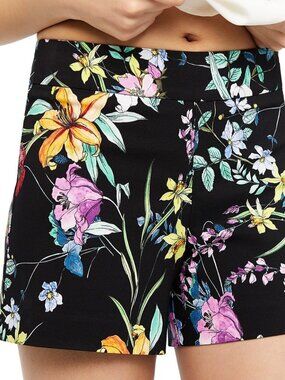 NWT Margaret M Lily Multi Tropical Short